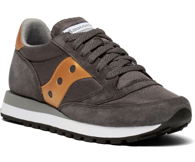 Saucony Jazz 81 Women's Originals Grey / Gold | AU 020ZUTG